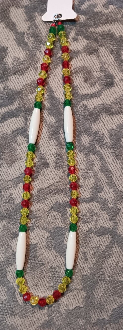 Vietnam memorial colors necklace